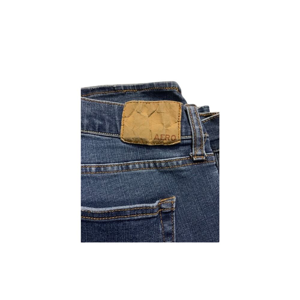 Aero Blue Jeans Pants Men’s 33x32 Super Skinny Fit - Picture 2 of 3